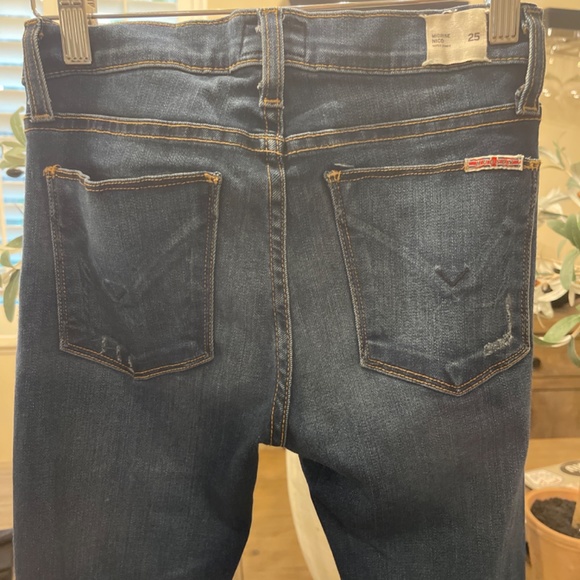 Hudson distressed skinny jeans - Picture 3 of 4